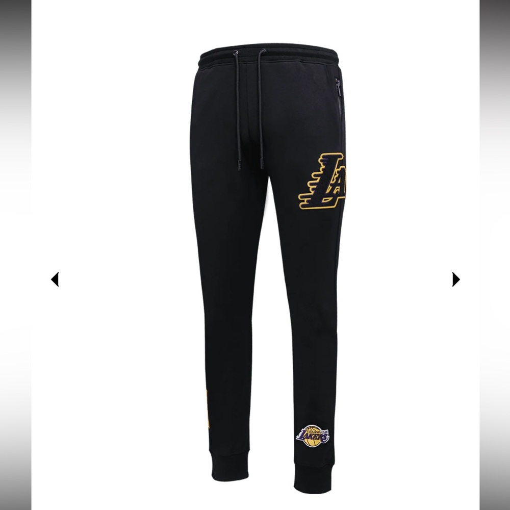 Pro Standard NBA Los Angeles Lakers Black/Pur Men's Jogger Pants BLL451541-BLK